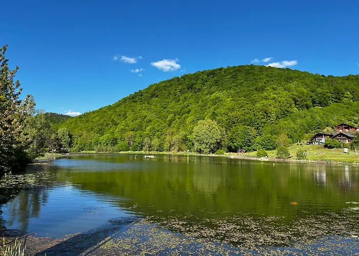 Schieferterrasse - Waldsee - Nyaraló Rieden
